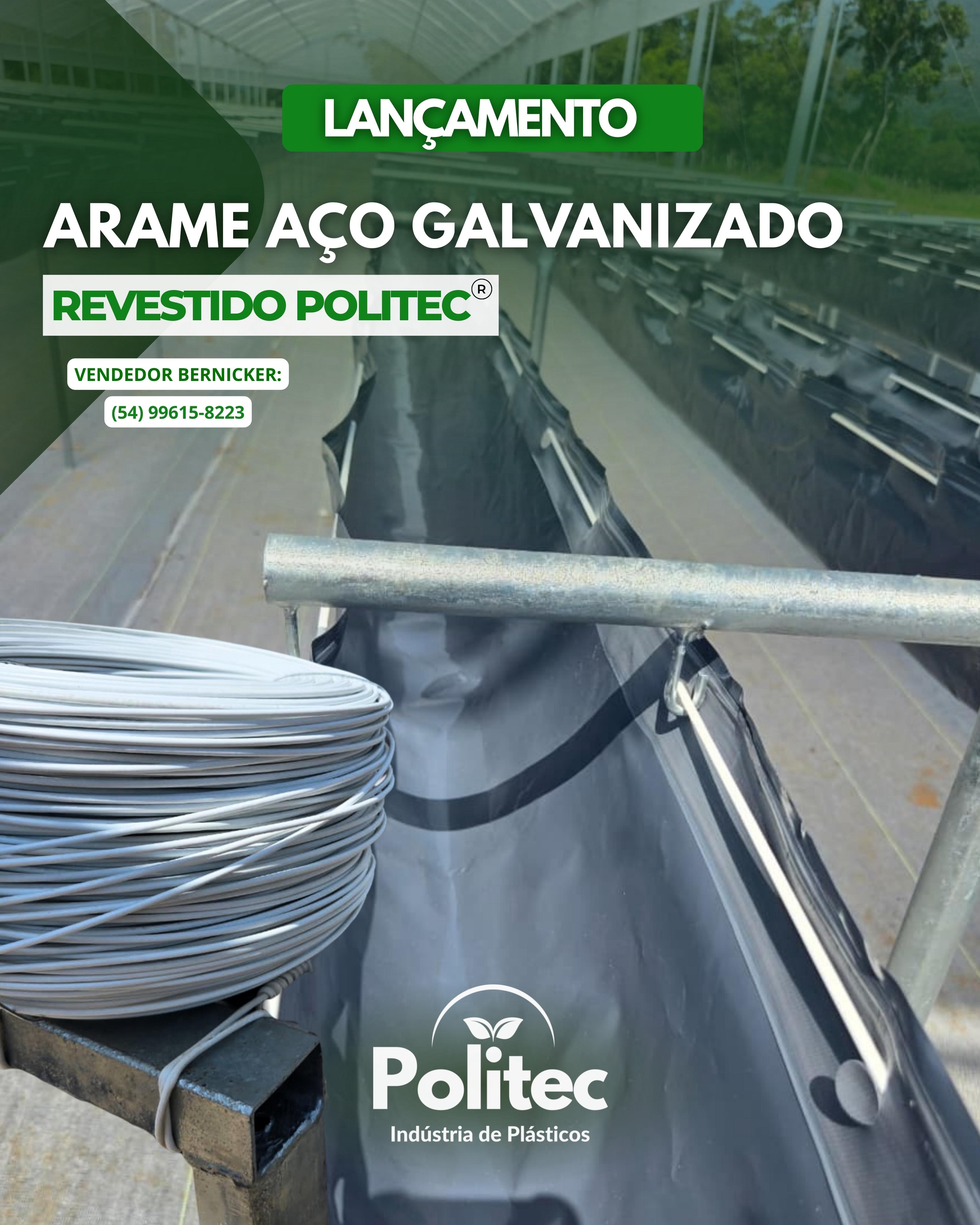 Arame revestido Politec